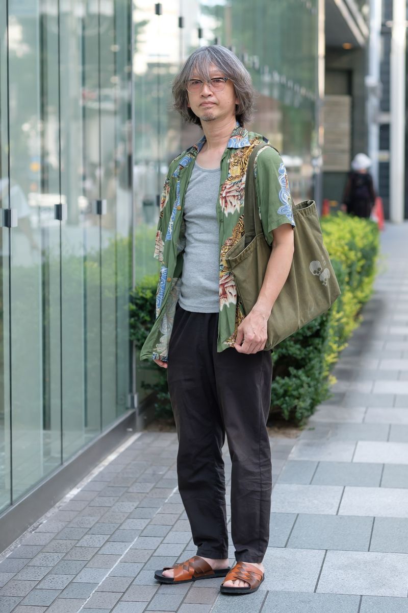 ブルース・リーを背負ったバックシャン 本村靖裕