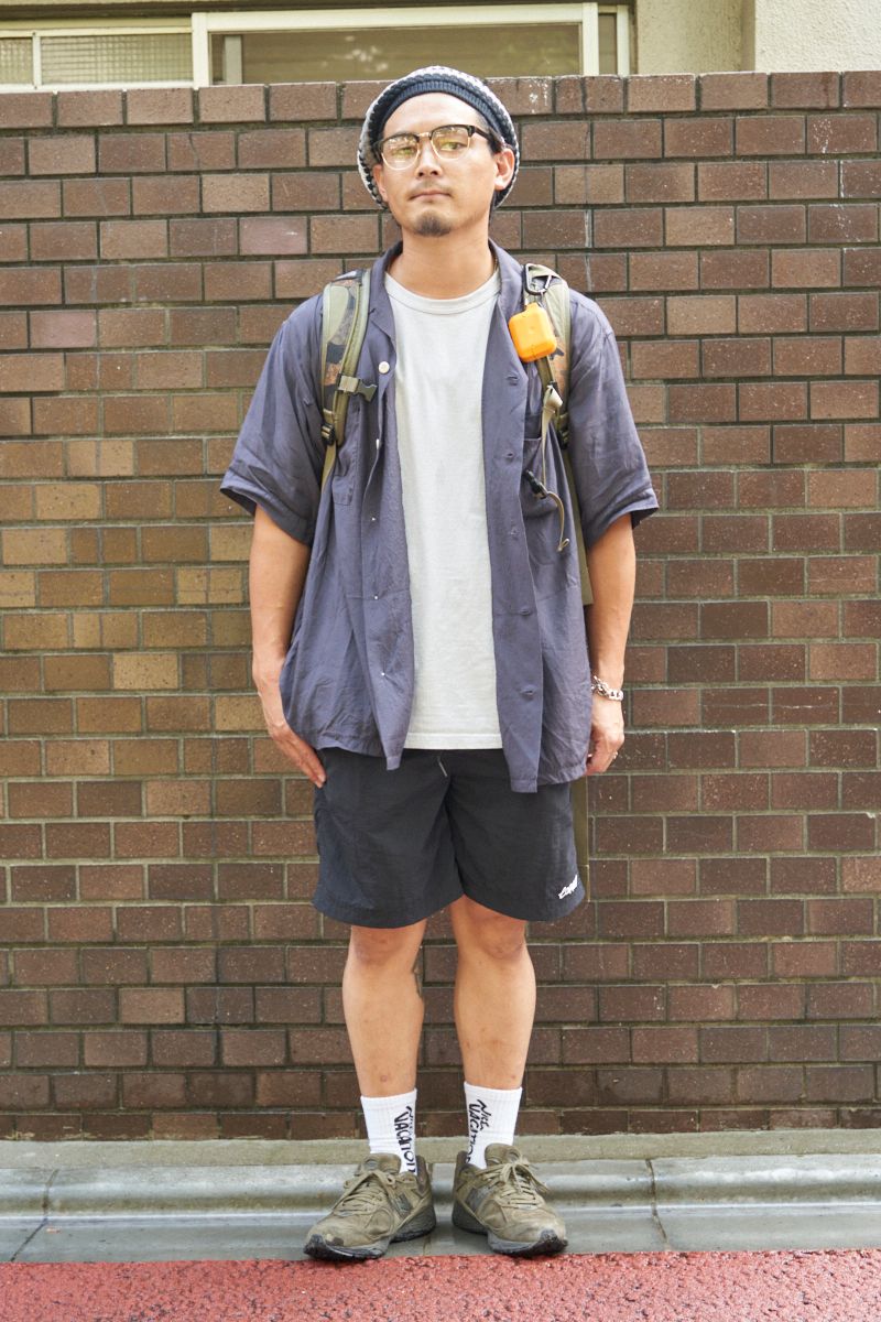 ドライテックな生地で蒸し暑さを吹き飛ばす 鈴木優作