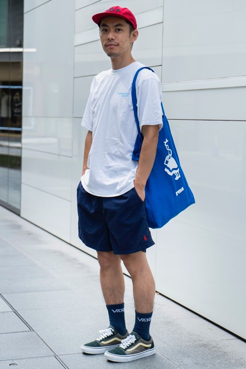 海外のスケートブランドを交えた新鮮コーデ 藤田裕介