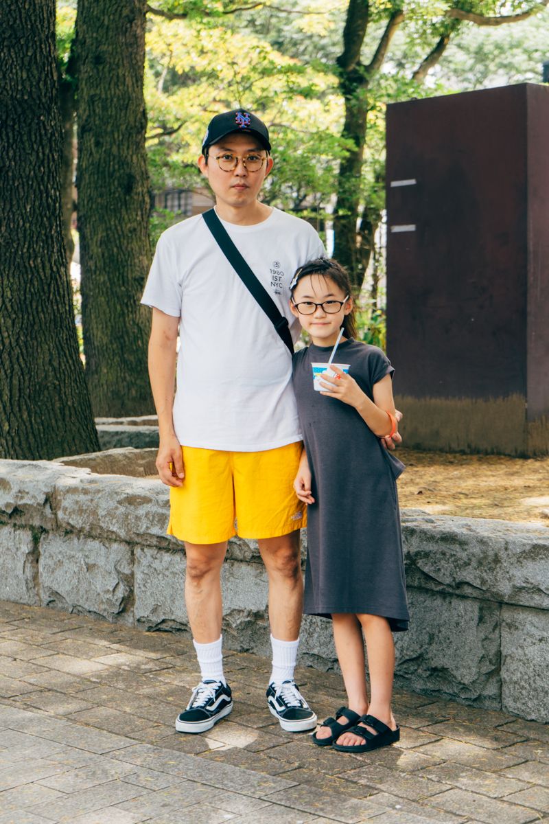 帽子ロゴのブルーと黄色のショーツが好相性 工藤成司