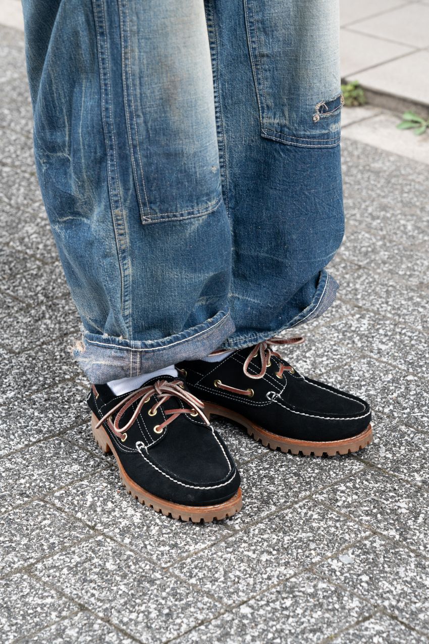 合言葉は“黒スリーアイ“。「ティンバーランド」で、いつものカジュアルを格上げした3人 - 7枚目の画像