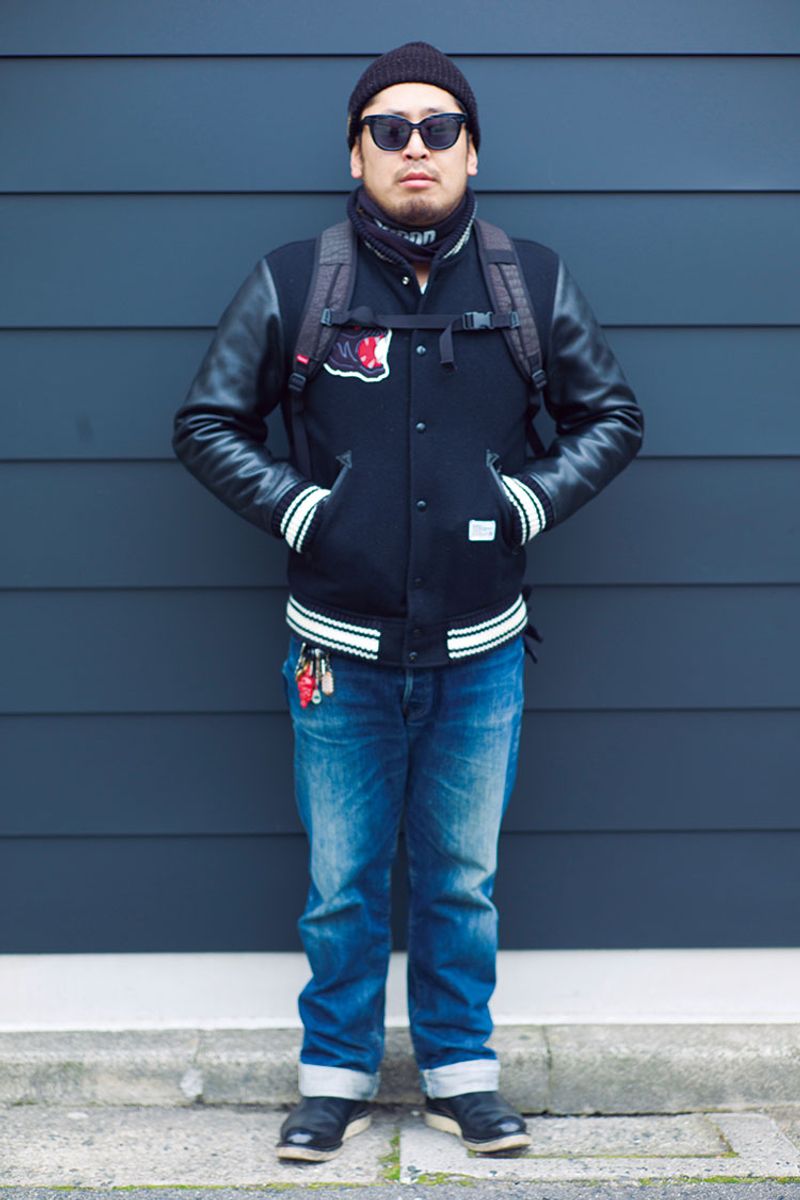 これぞ、正統派アメカジ！スタジャン×デニムのワイルドな魅力 津田 誠