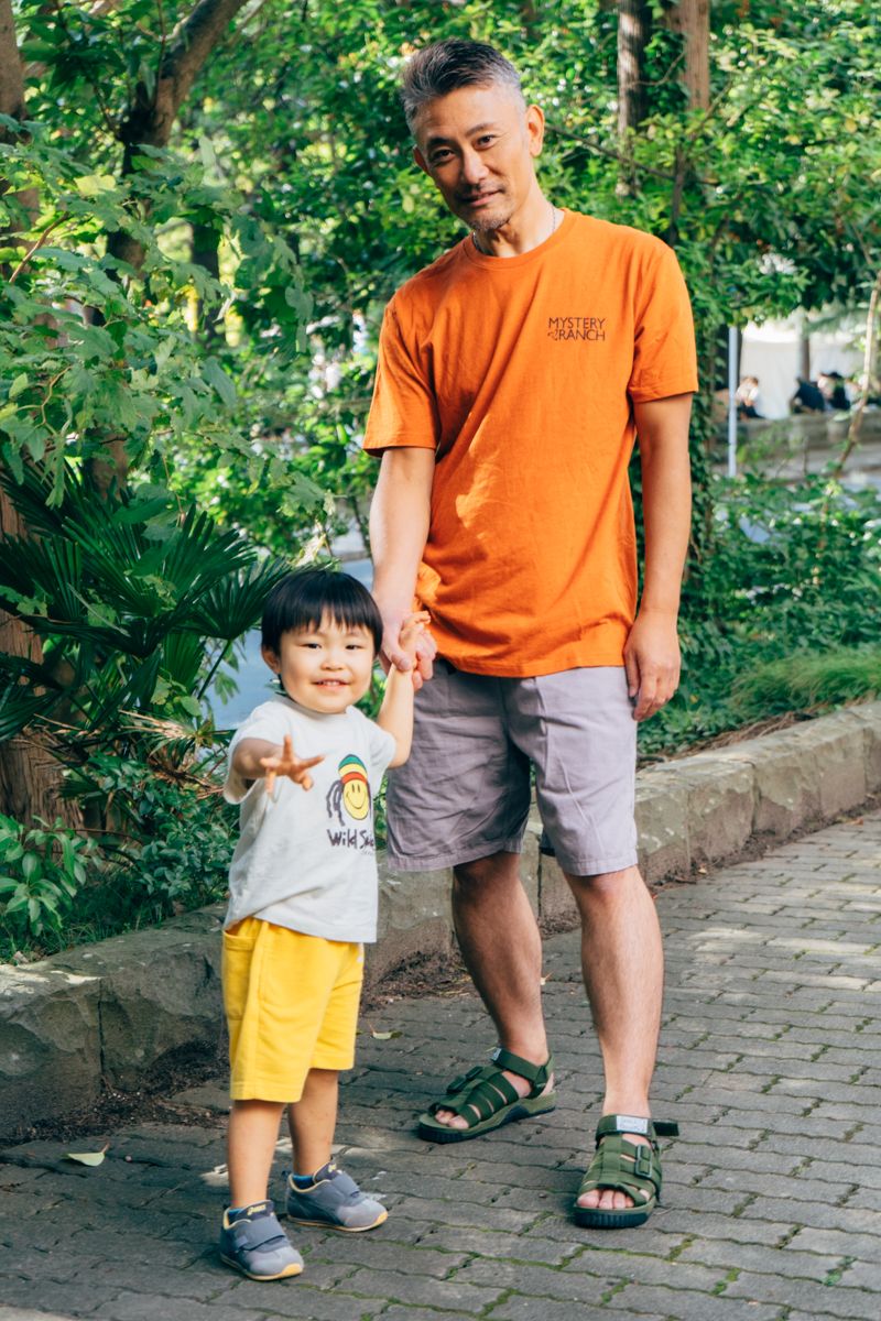 ハッピーオーラ全開！親子でビタミンカラー 小松 祐