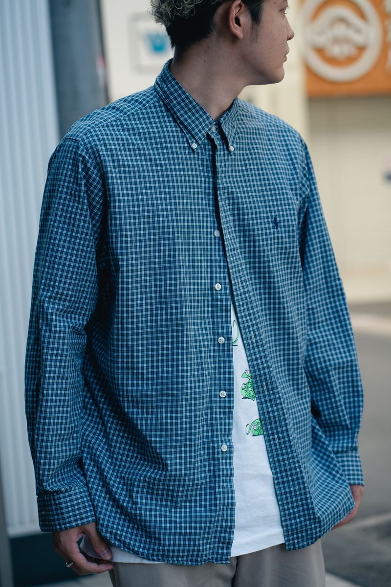 チノパンにギンガムチェックで爽やかOK 髙森胤揮 4枚目の写真