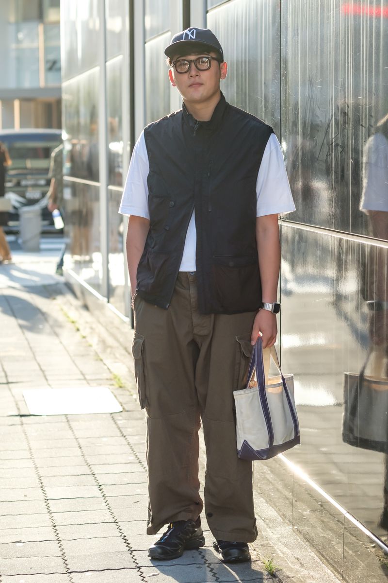どハマりしているワイドパンツをヘビロテ中 山部 優