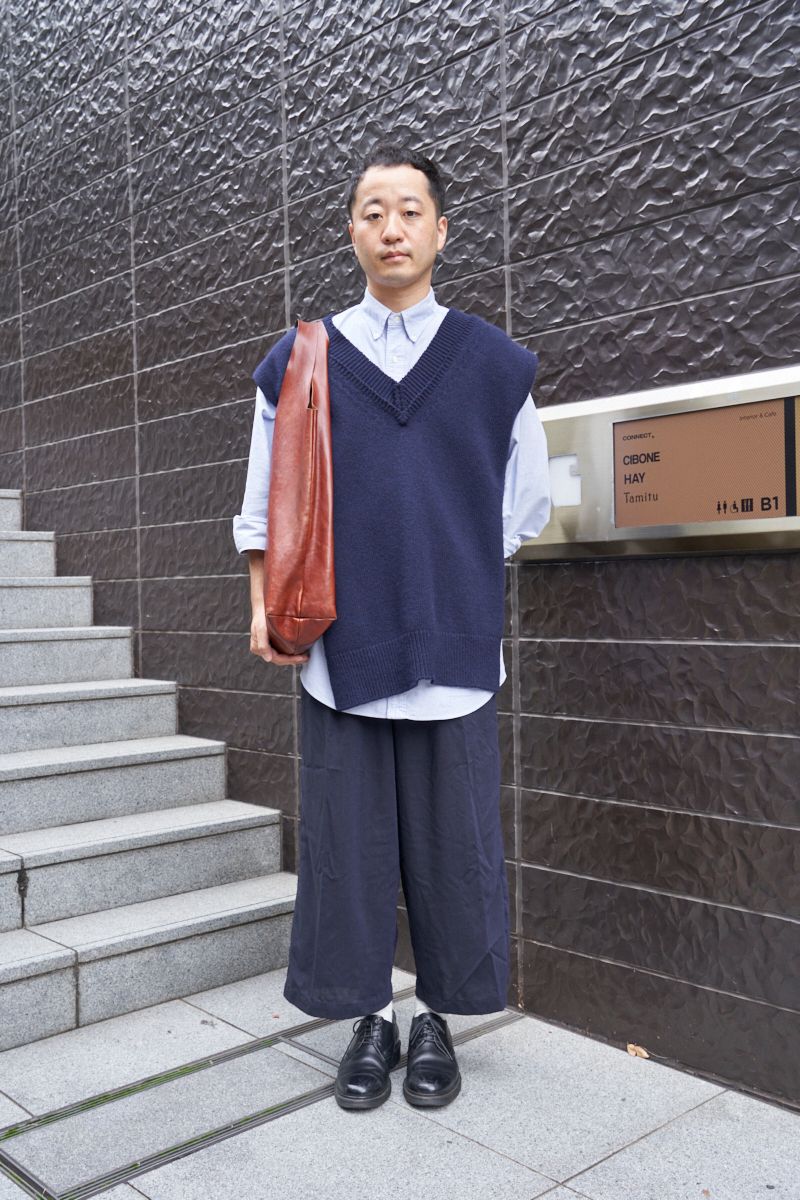 フォーマルな雰囲気にほんのりモードをMIX 世一英佑