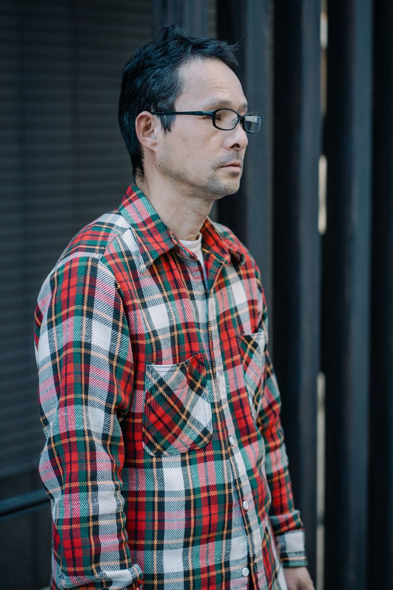 アメカジスタイルのチェックシャツがグッとくる 松尾 勝 2枚目の写真