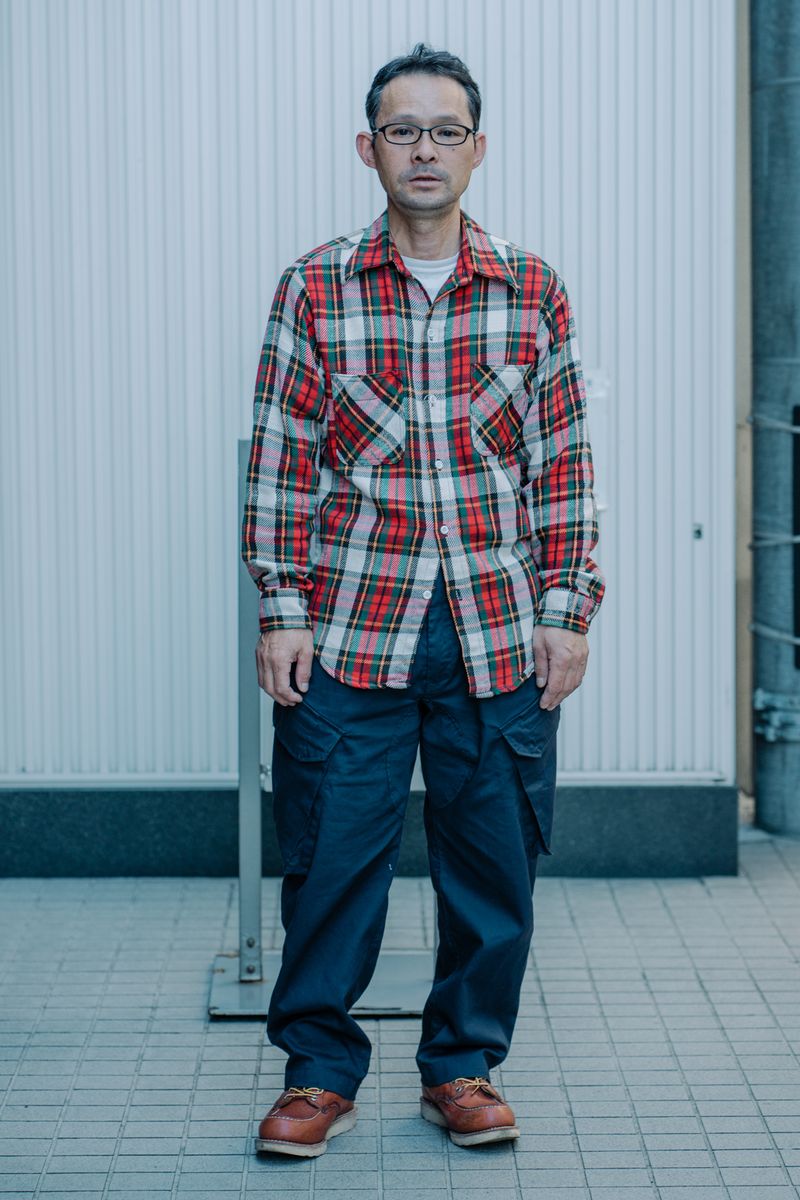 アメカジスタイルのチェックシャツがグッとくる 松尾 勝