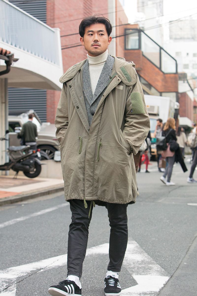 レイヤードをスマートに着こなす 佐々木 健太朗