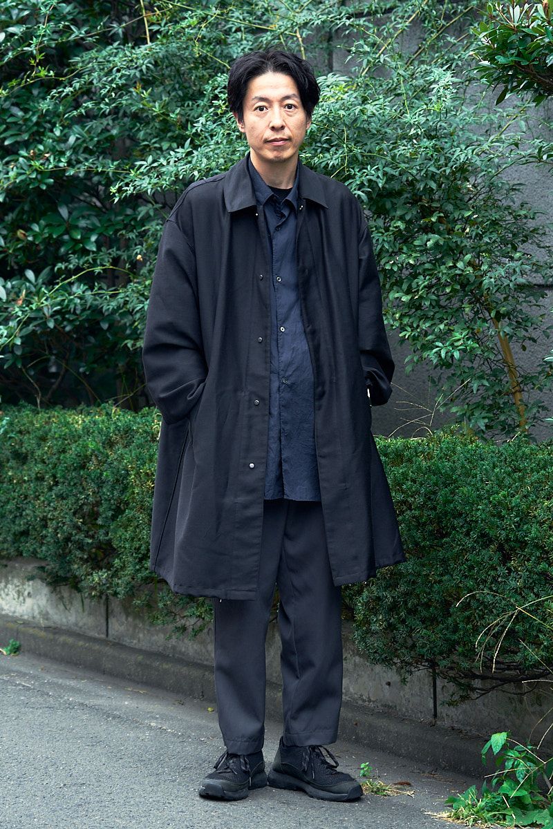 オールブラック風の同系色使いが絶妙 山口直幸