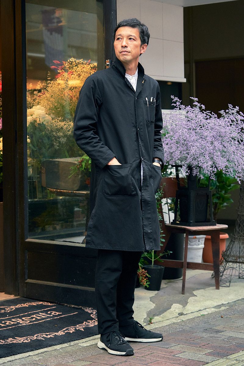 フローリストの作業着は最高スタイリッシュ 山田 剛