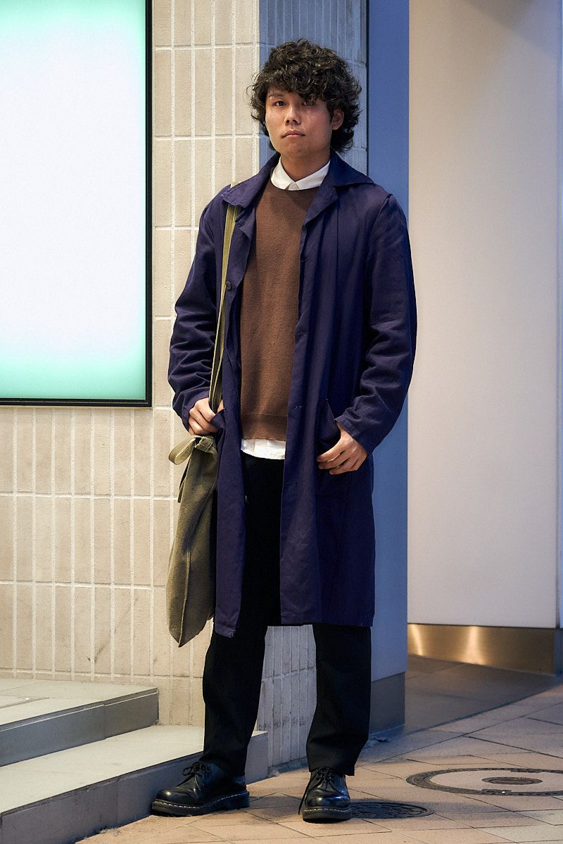 ヴィンテージ×マルジェラの統一感コーデ 小嶋涼介