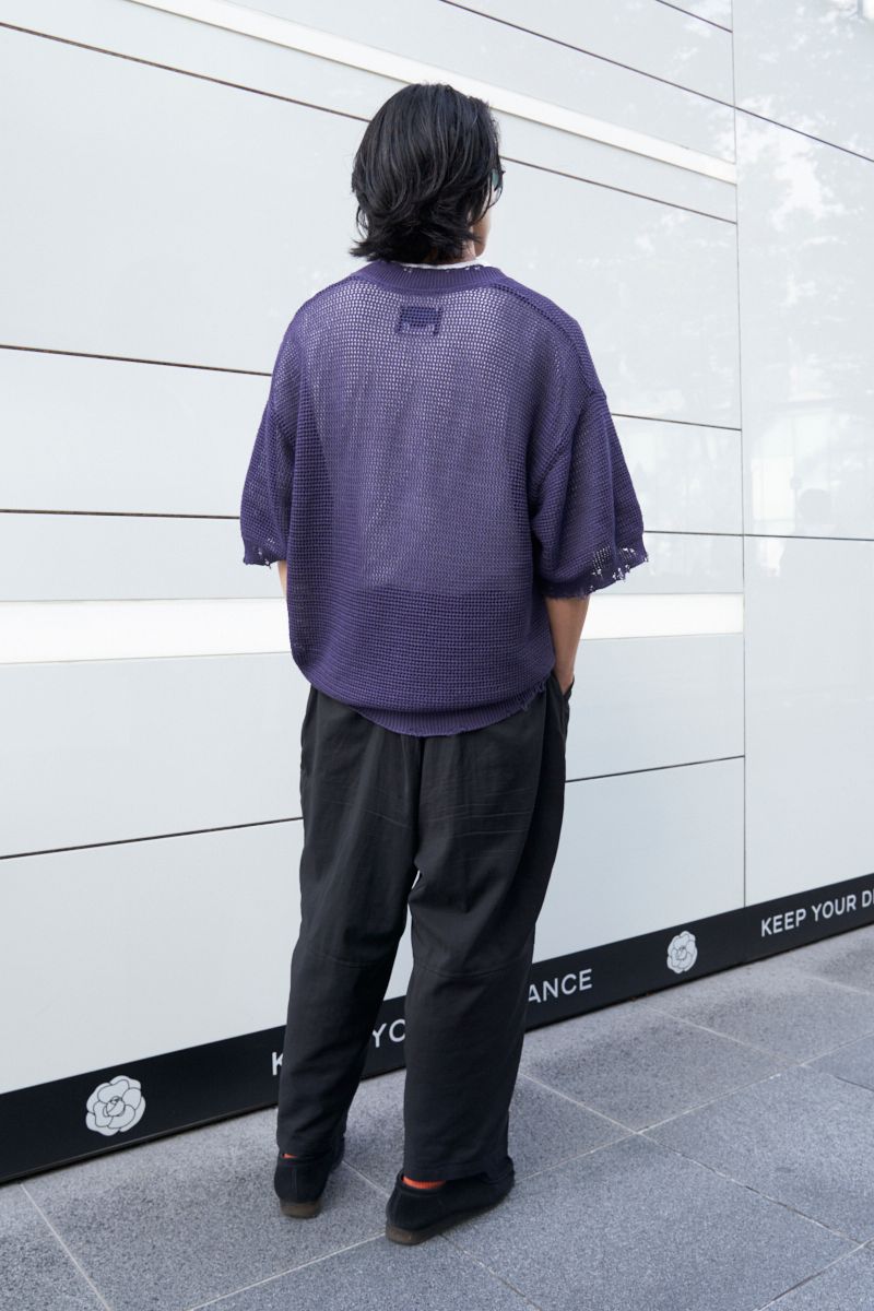 好きなパープルを合わせた秋色スタイリング 天野瑛斗 2枚目の写真
