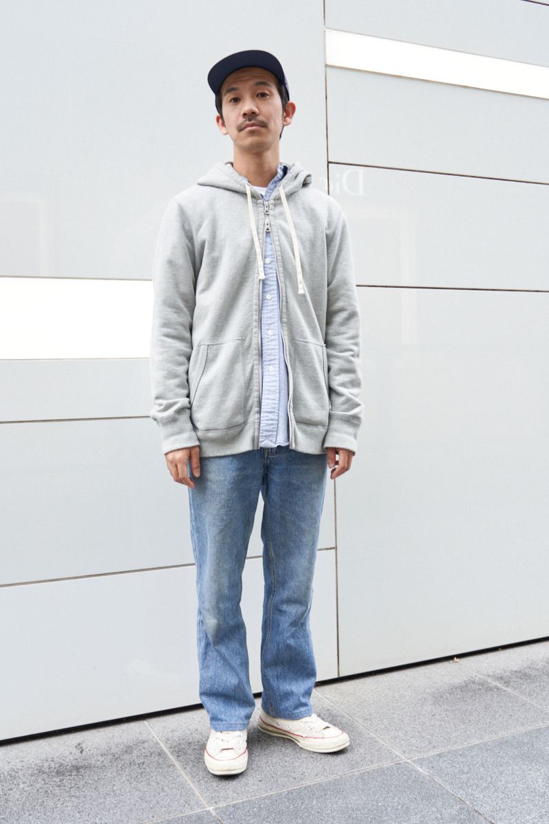ダブルジップ活用のさりげなスタイリング 中嶋研太
