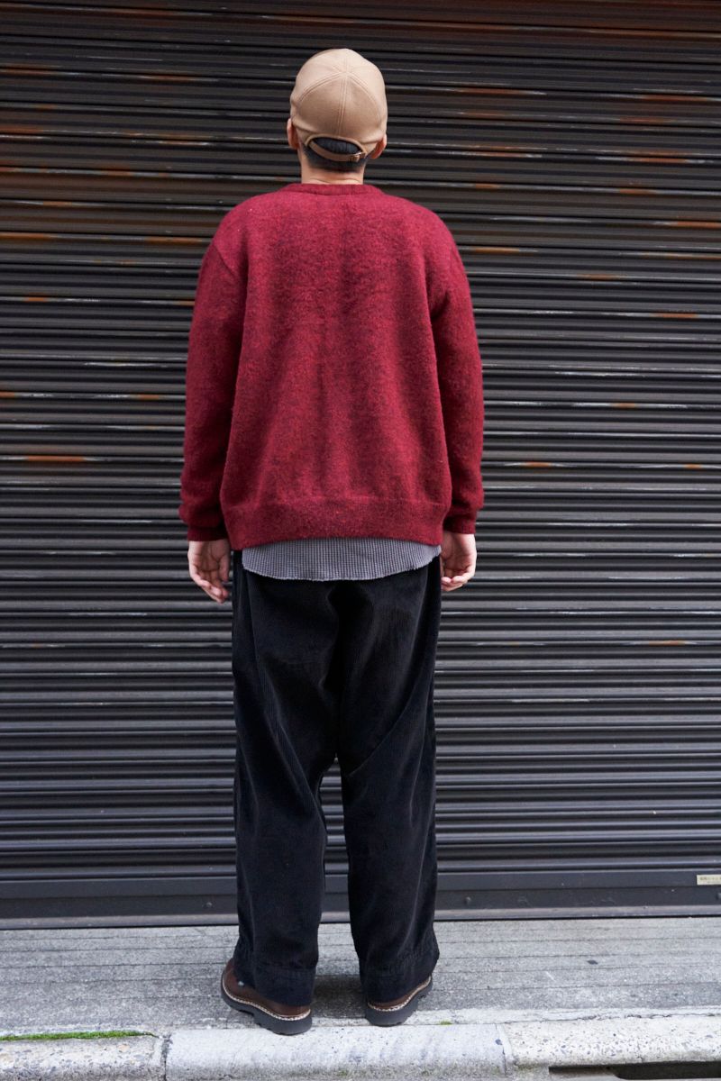 コーデュロイとモヘアで季節感うねフワ ツカハラ 2枚目の写真