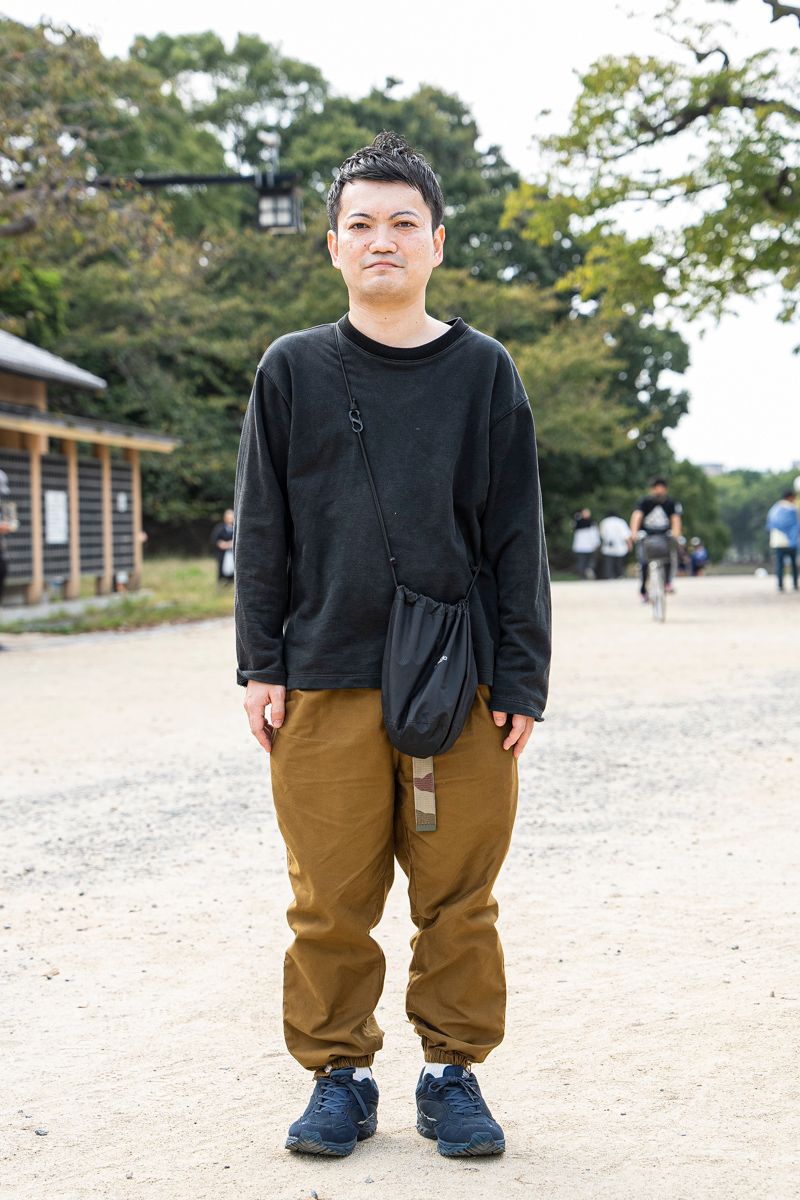機能性を重視した軍パンが主役のコーディネート 金子健一