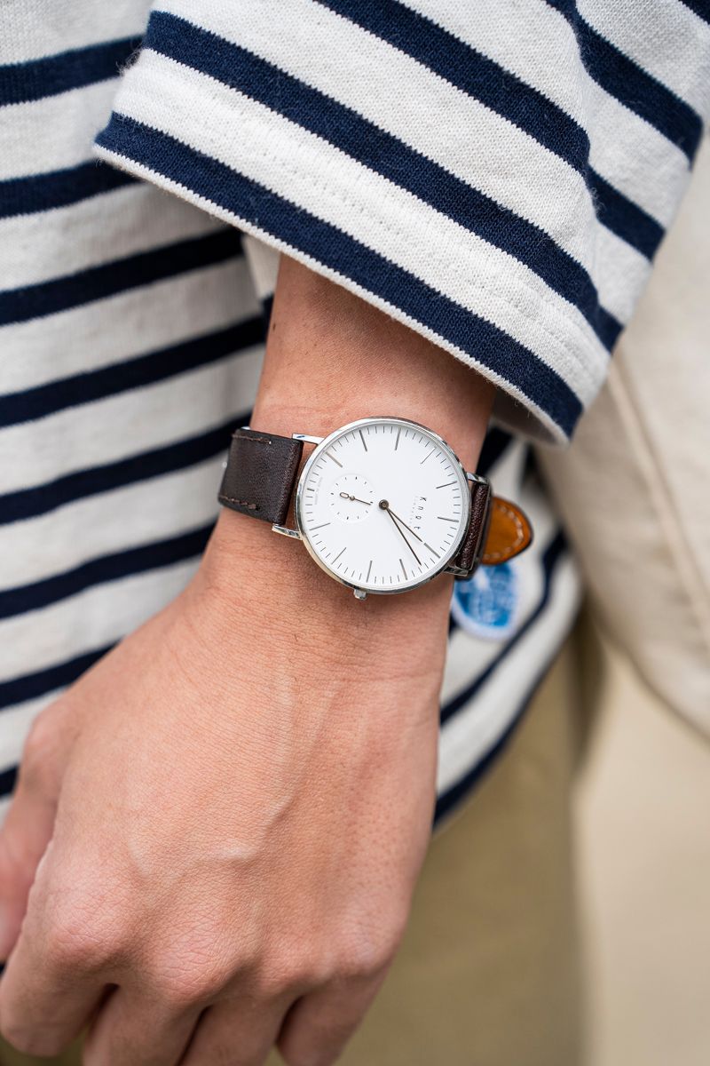 ボーダーのロンTが映えるシティボーイコーデ 水島準平 7枚目の写真