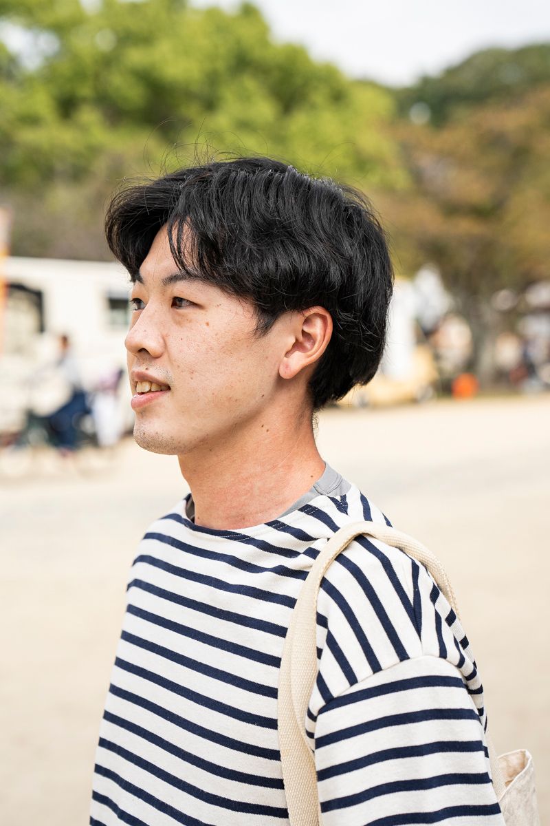 ボーダーのロンTが映えるシティボーイコーデ 水島準平 3枚目の写真