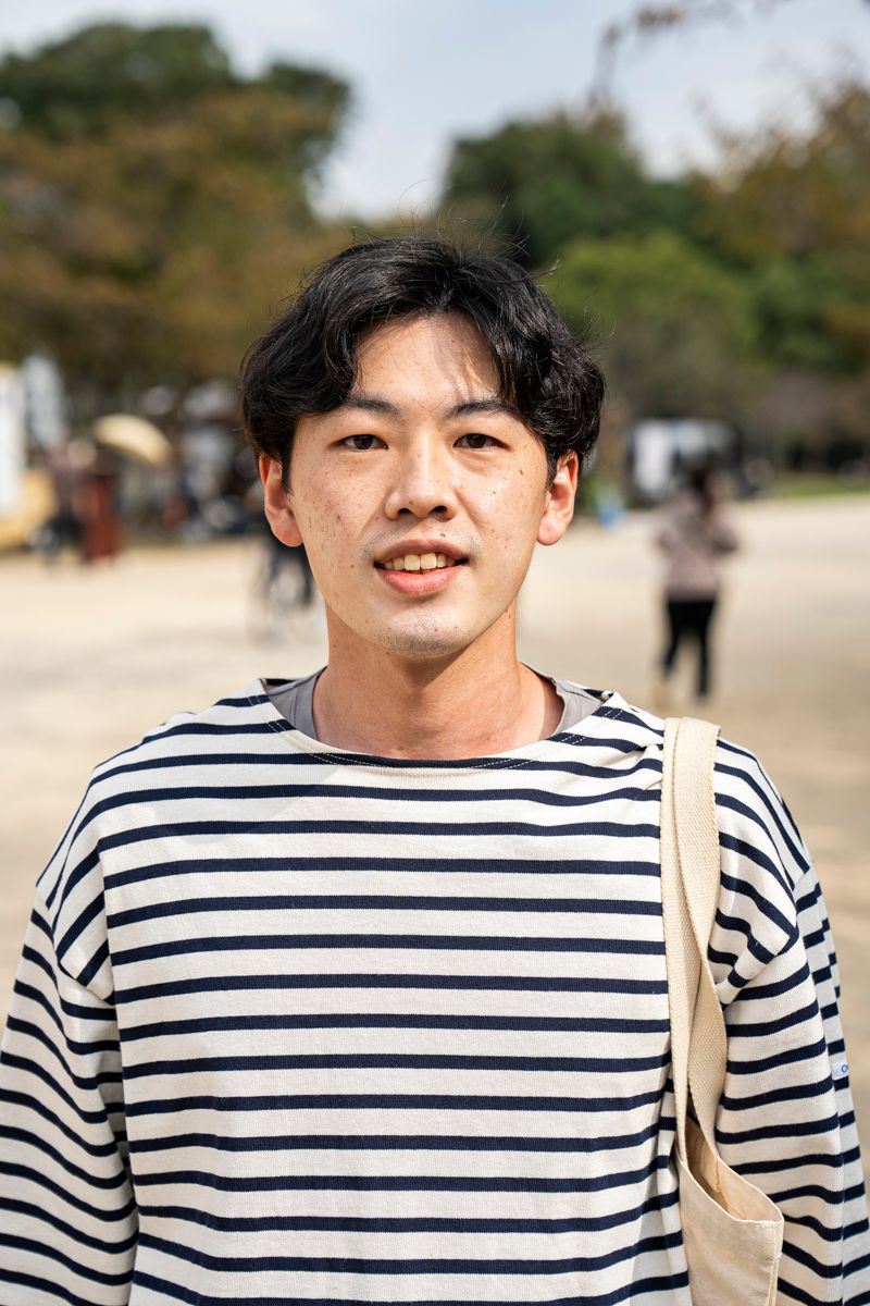 ボーダーのロンTが映えるシティボーイコーデ 水島準平 2枚目の写真