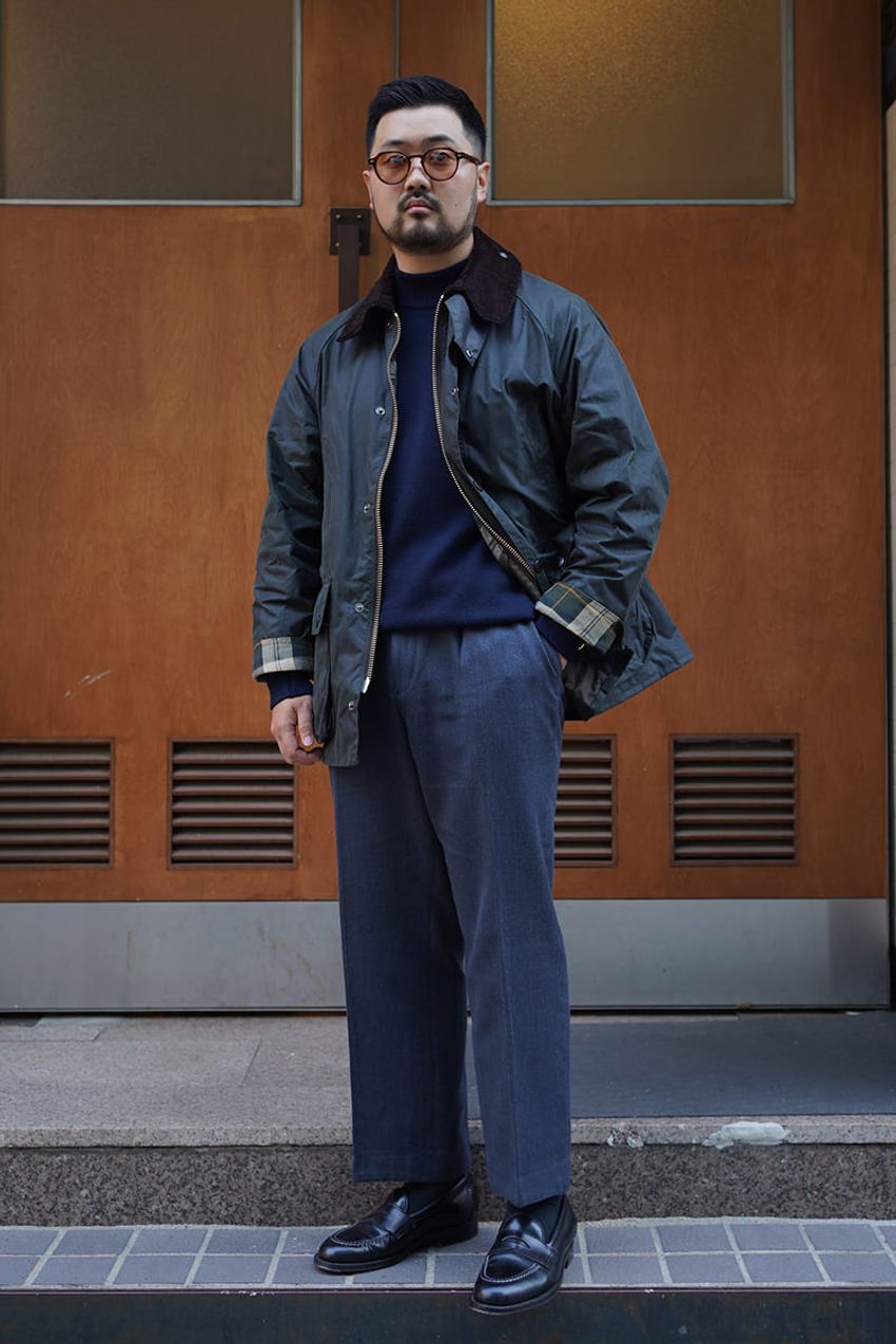 「バブアー」人気は韓国でも！ソウルの街角でスナップした3人のリアルコーディネイト - 5枚目の画像