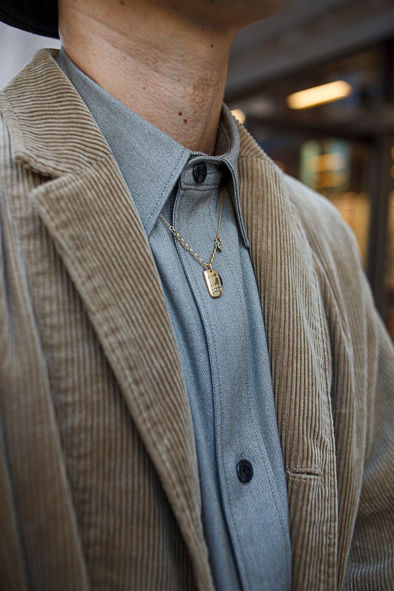 ポール・スミスのコーデュロイセットアップ 高村英之 3枚目の写真