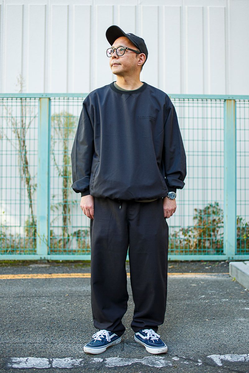 ラフだけど細部にこだわったオールブラック 二田宏治