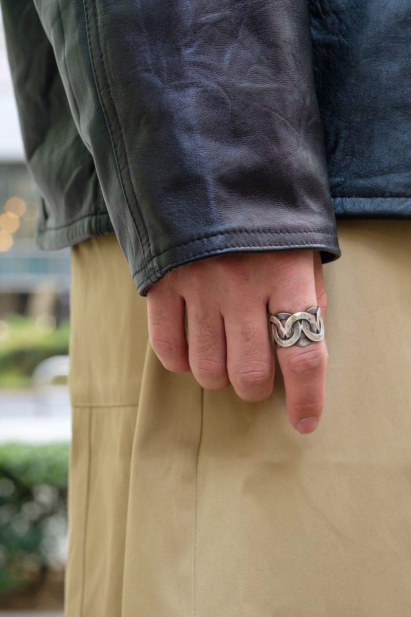 クセ強ワイドPTをレザーJKでドレッシーに 田中良亮 6枚目の写真