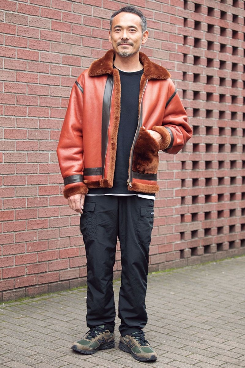 色使いに気遣いを。ムートンジャケットを軽やかに魅せるコツ エイチ ビューティ＆ユース　ストアマネージャー清水 学