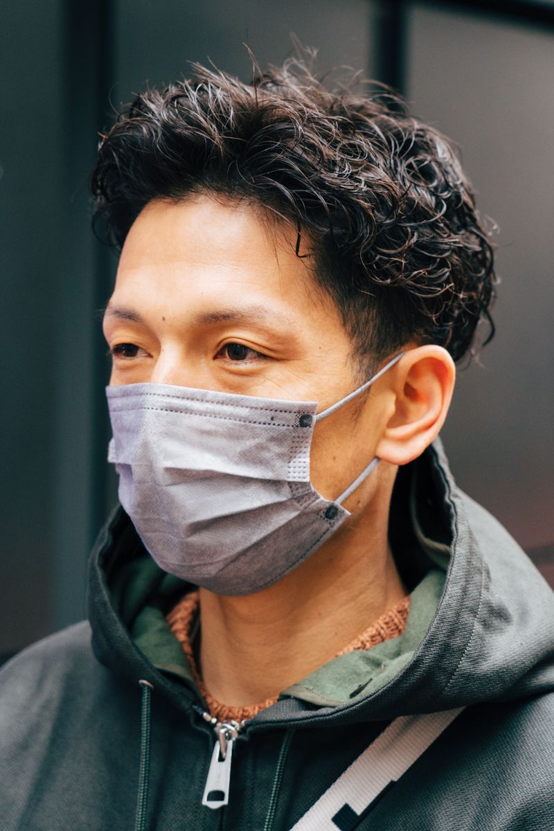 短め丈のパンツで靴下チラ見せ上手 中村 恵 2枚目の写真