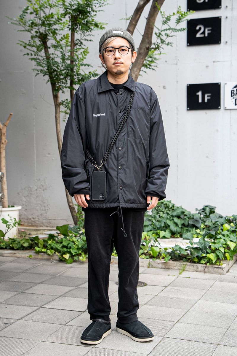 ブラックのストラップで軽快さをアップした黒モード 主藤聡史