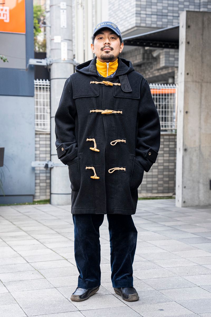 あったかオシャレを着込んだレイヤードスタイル 青木優太