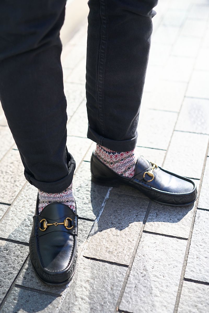 靴下のカラーはクリスマスを意識しています 河村公博 4枚目の写真