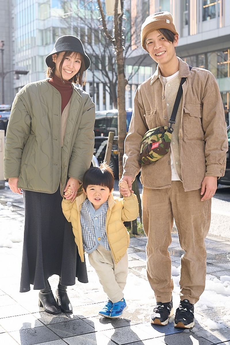 カジュアルなセットアップのお手本コーデ 加藤竜聖