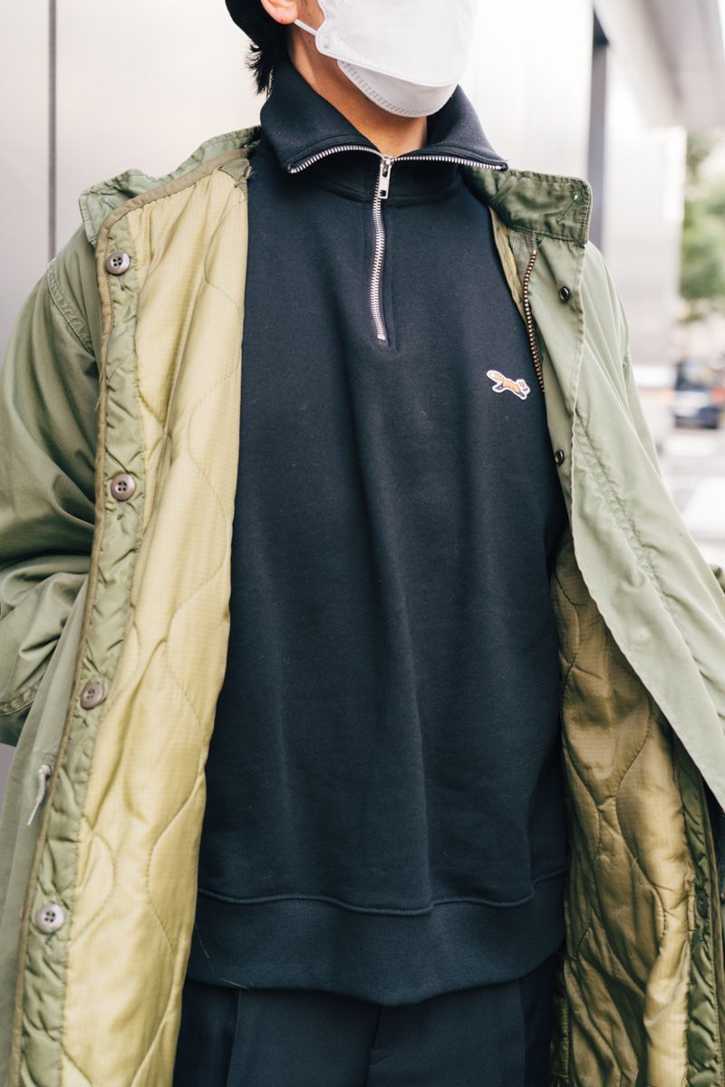 ハーフジップの着こなしと小物使いが秀逸 櫻井貴徳 3枚目の写真