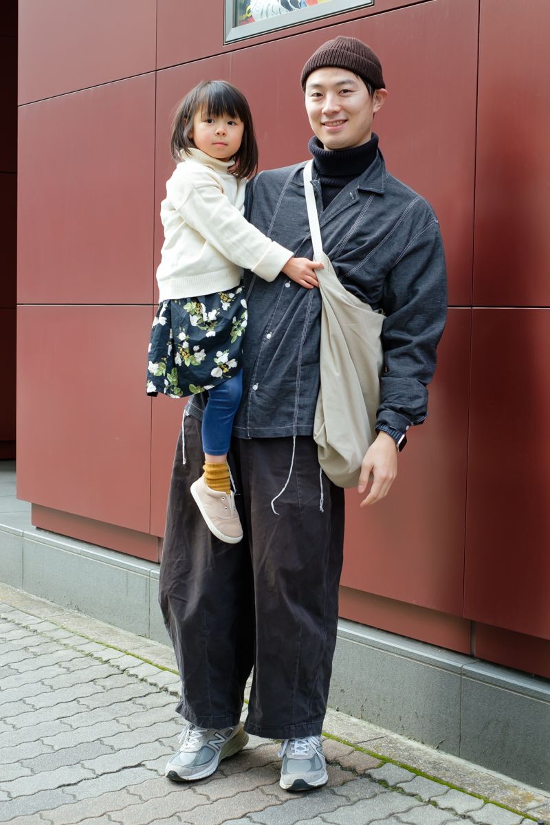 ニューバランス×ワイドパンツで大人のラクチンスタイル ユウスケ