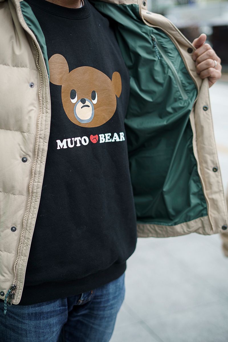 ミルクティーカラーのダウンが優しい雰囲気 杉本一貴 4枚目の写真