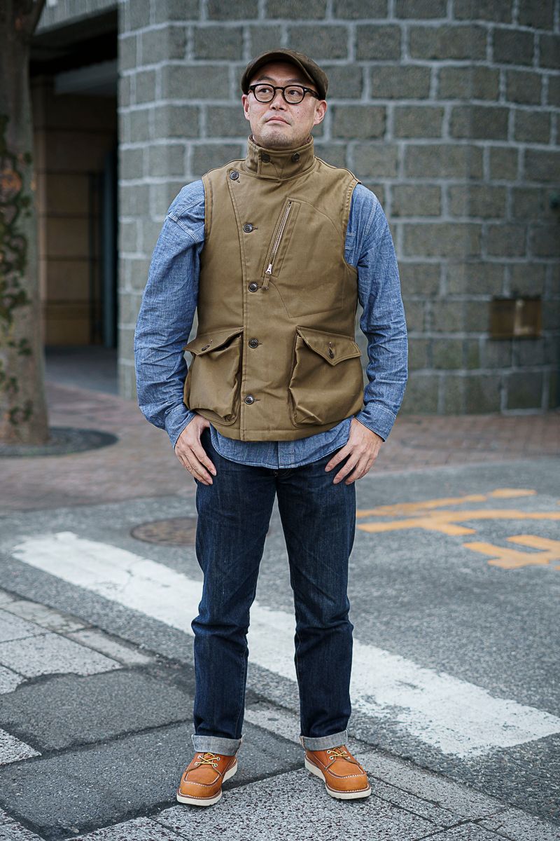 ミリタリーとアウトドアをベストで両取り 吉田正明