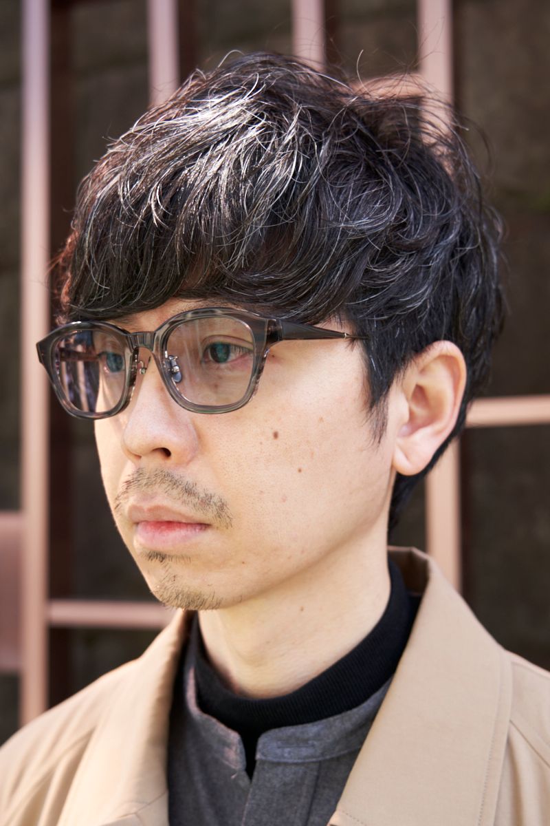 オーラリーのロングコートを長身でサラリと着こなす Y・H 3枚目の写真