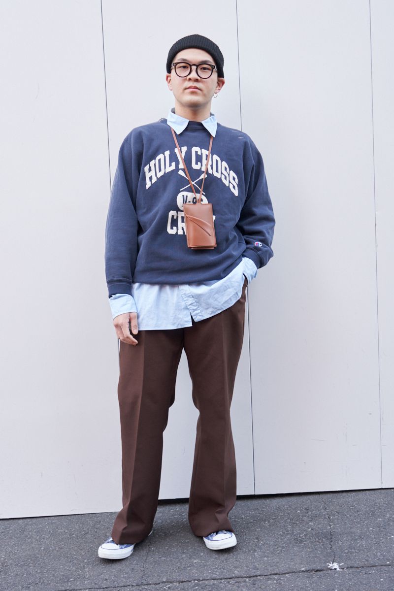 70年代のチャンピオンがレイヤードの味を出す 小西 彪