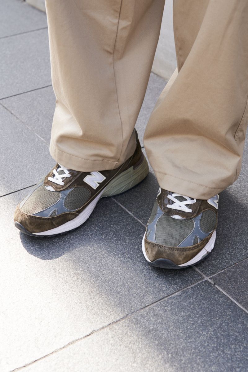 オリーブ色のキルティング×チノが相性抜群 原田浩一 5枚目の写真