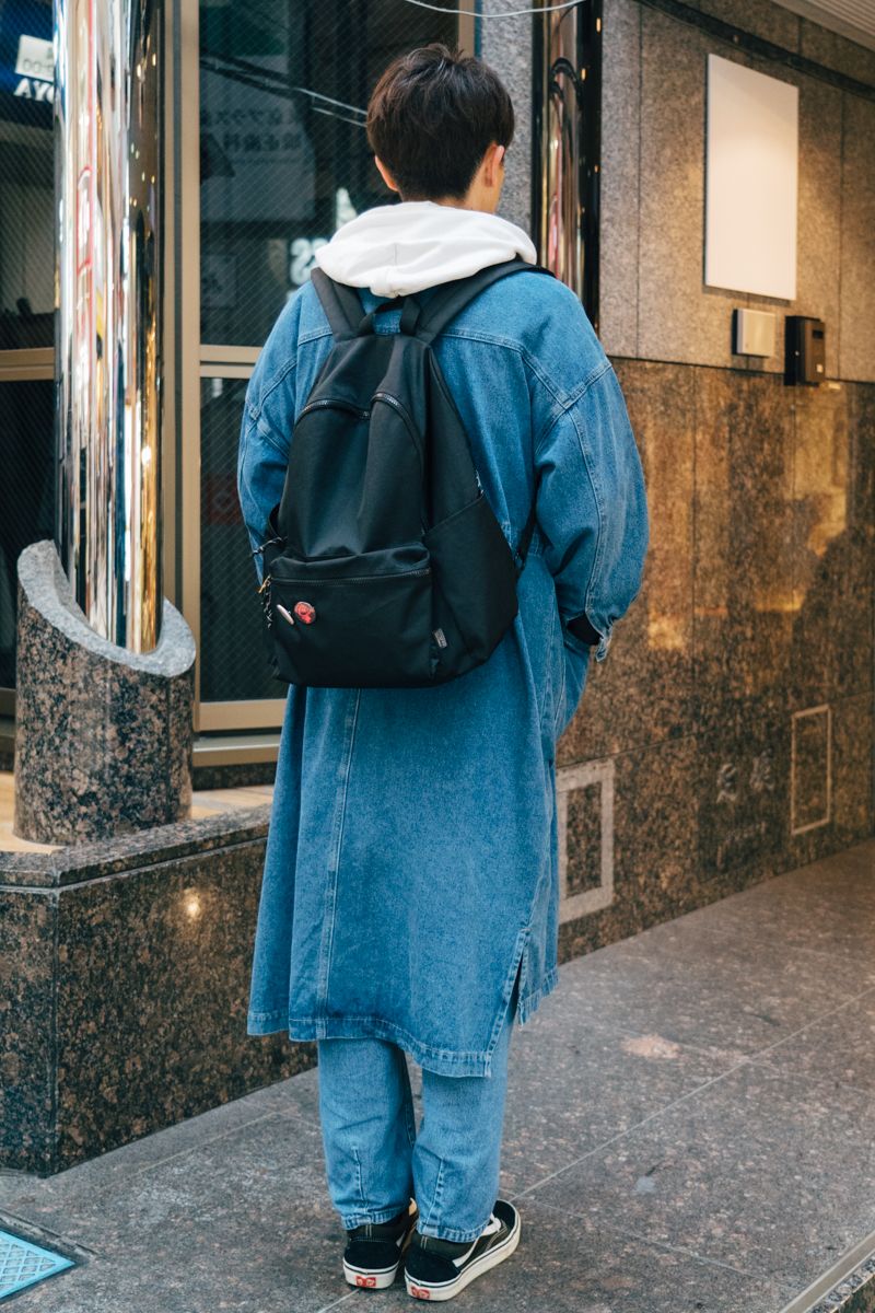デニムコートを使った粋なセットアップ 清水畑 2枚目の写真