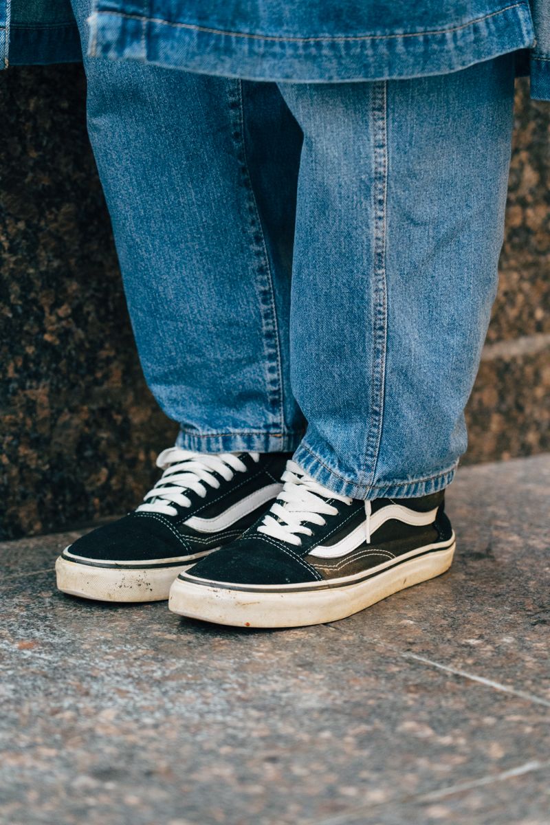 デニムコートを使った粋なセットアップ 清水畑 3枚目の写真