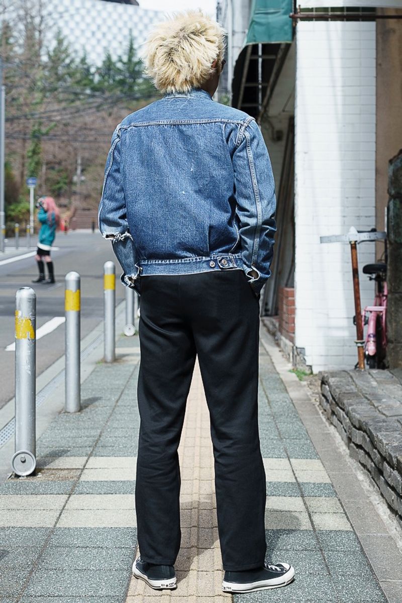 この春、Gジャンはジャストサイズが人気 小山亮太 2枚目の写真