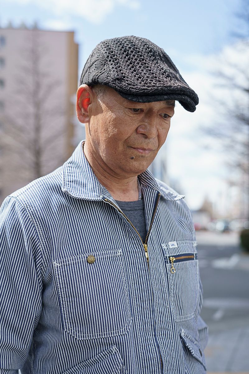 リーの作業着×ハンチングでアメカジワーク 仲野功也 3枚目の写真