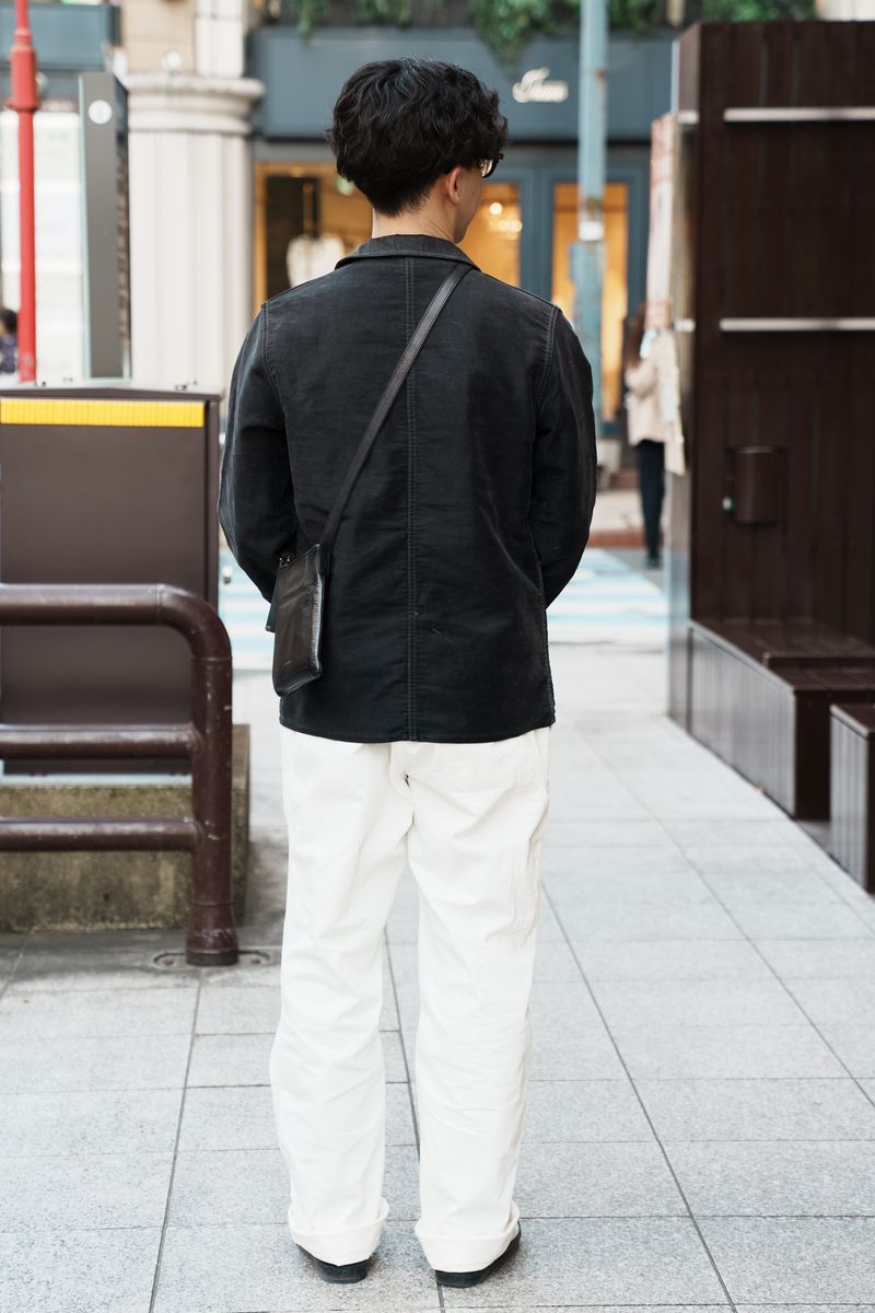 ムーンスターで完成するモノクロスタイル 平野奨龍 2枚目の写真