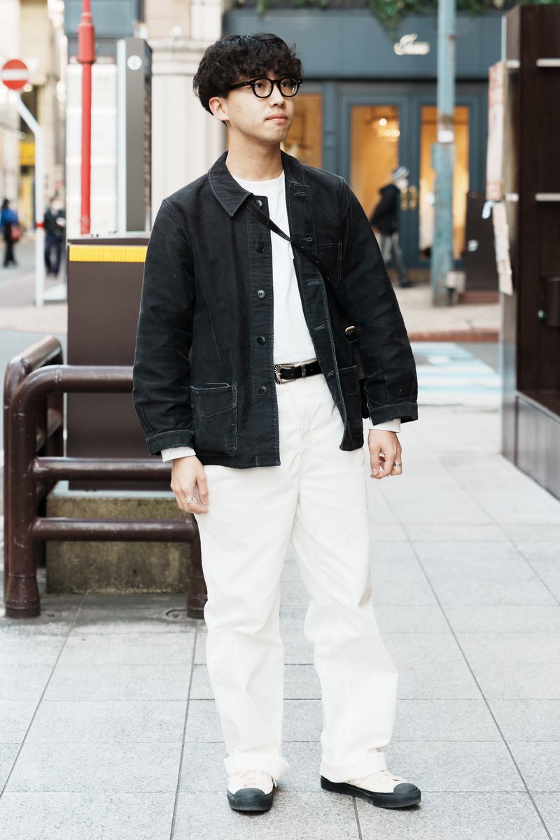 ムーンスターで完成するモノクロスタイル 平野奨龍