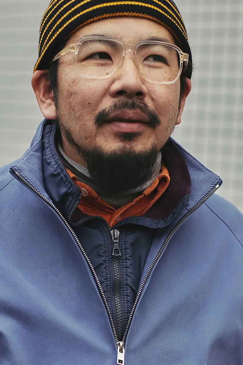 着込んで遊べるブルーグラデーション 西野大士 2枚目の写真