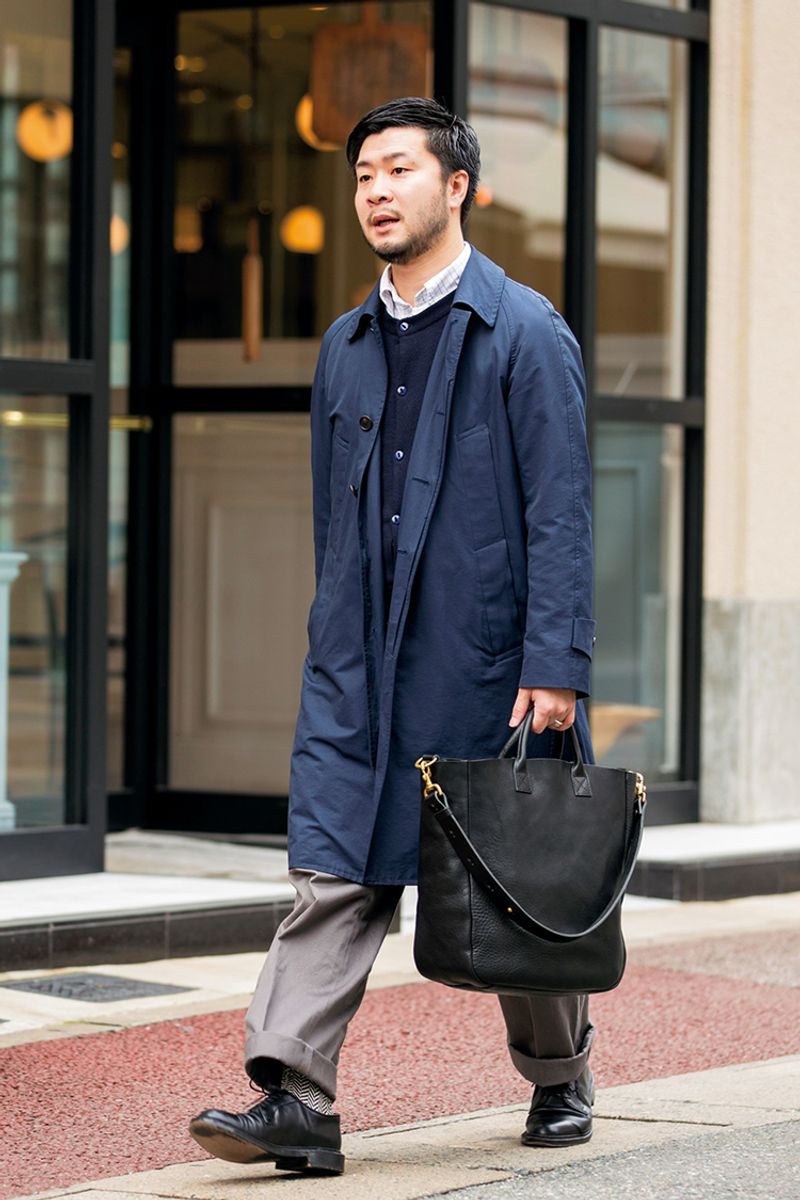 オンもオフも使えるラグランタイプの鉄板コーデ 達下 和明