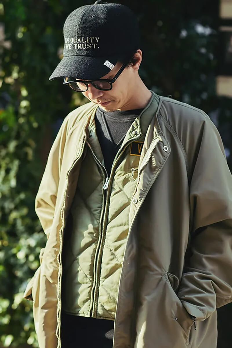 ブラック＆カーキの正統派ミリタリー 阿部聖也 2枚目の写真