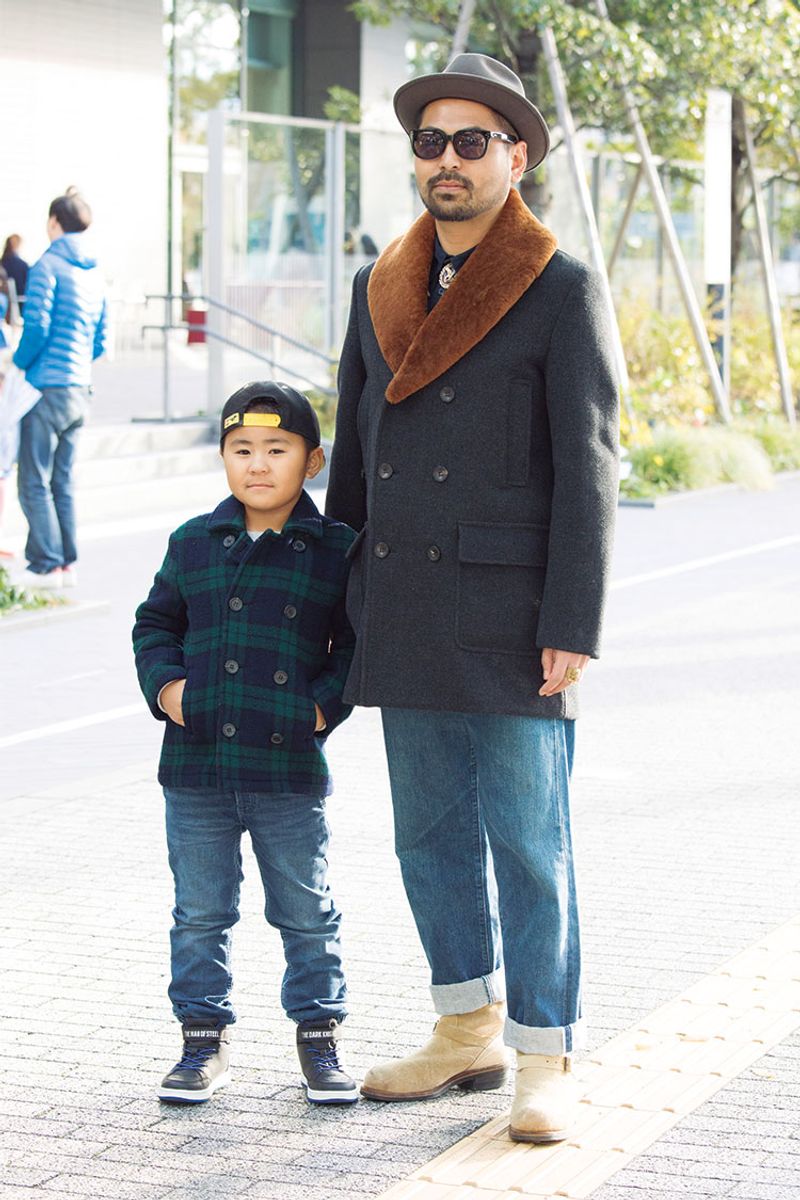 ルードな印象際立つ！ キーアイテムのブーツは外せない。 石合貴史